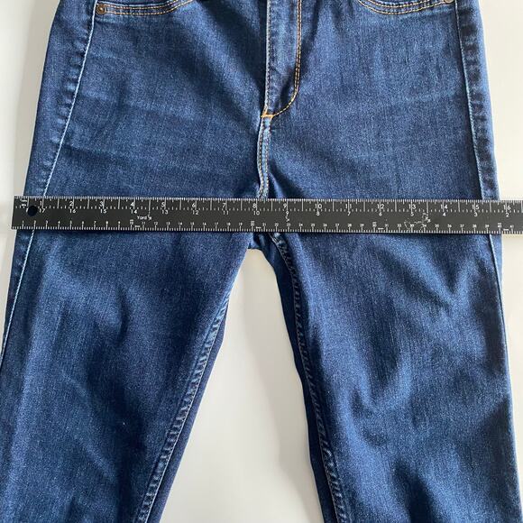 ABERCROMBIE & FITCH Skinny Jeans Sz 2/26 Dark Wash Blue Denim - Picture 7 of 8